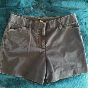 J. Crew Navy Shorts Size 6